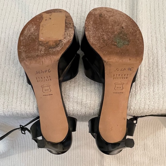 Stuart Weitzman Platform Heels, Size 6.5, Black - Picture 4 of 7